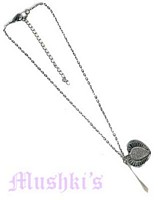 Metal Pendant Necklace - click here for large view